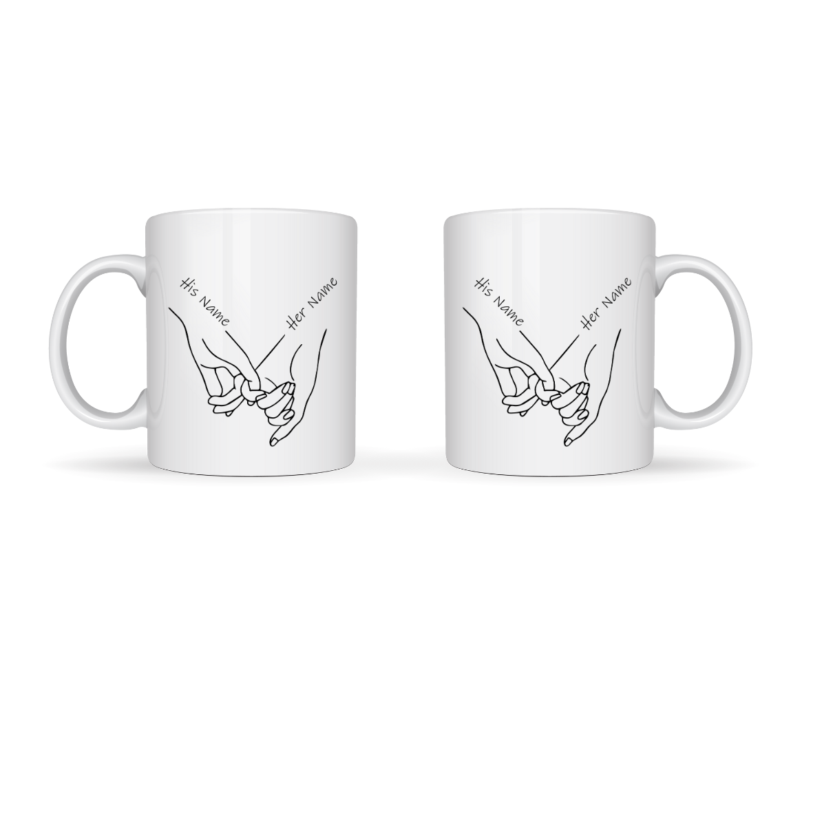 Bedruckte Keramiktasse – 330 ml – Geschenkidee für Kaffeeliebhaber & Teetrinker