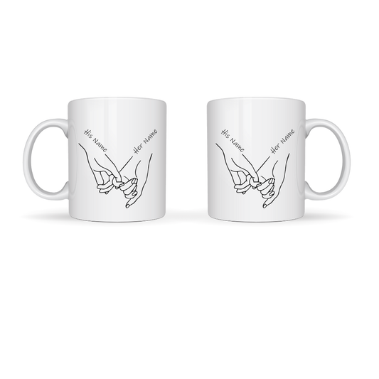 Bedruckte Keramiktasse – 330 ml – Geschenkidee für Kaffeeliebhaber & Teetrinker